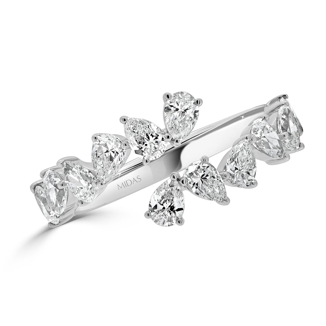 Pear Diamond Ring