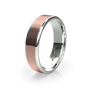 Classic Domed Satin Finish Wedding Band