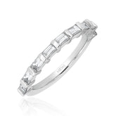 Platinum Baguette Diamond Ring