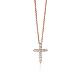 Exquisite Brilliant Cut Diamond Cross