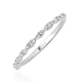 White Gold Diamond Wedding Band