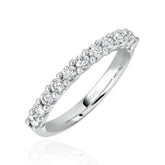 White Gold Diamond Wedding Band