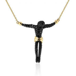 Black Diamond Christ Pendant