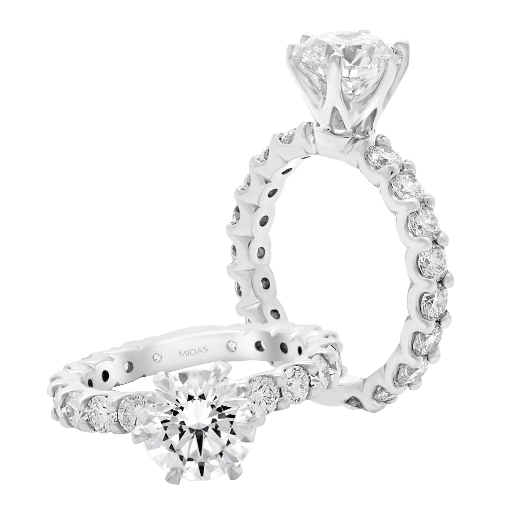 Brilliant Solitaire Claw Set Engagement Ring - Midas Jewellery