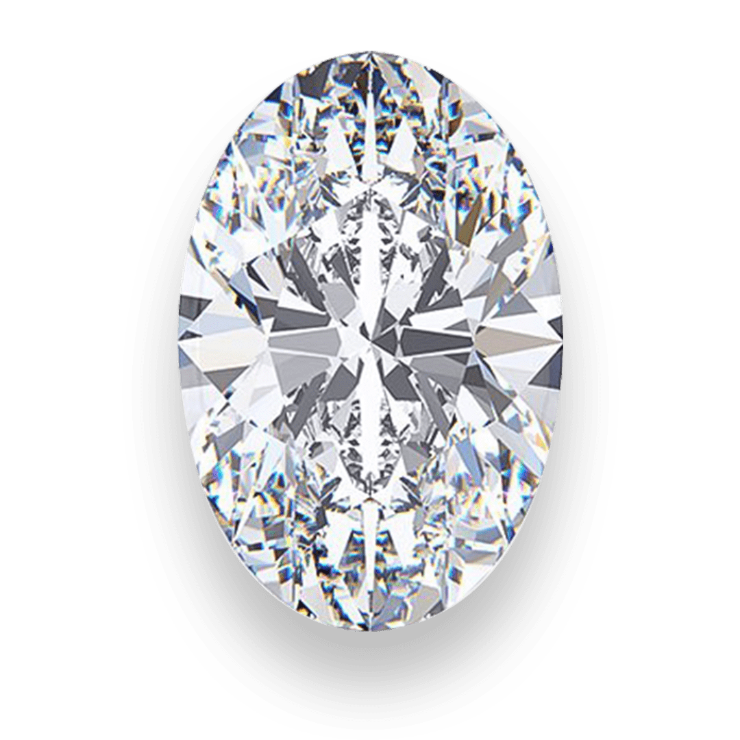 The Oval Shape Diamond Midas Jewellery