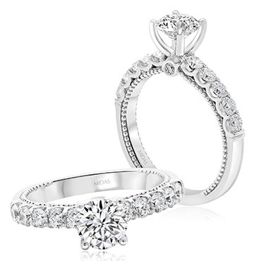 Classic Diamond Solitaire Engagement Rings | Midas Jewellery