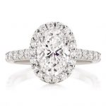 Oval Solitaire Brilliant Band Engagement Ring - Midas Jewellery